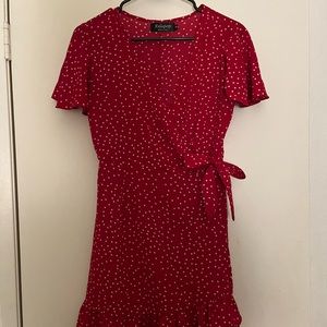 Relipop Polka Dot Red Dress